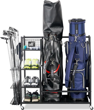 Golf Bag Storage Garage Organizer