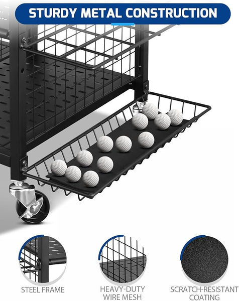 Golf Bag Storage Garage Organizer