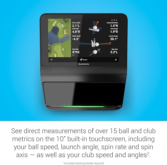 Garmin Approach® R50, Premium Golf Launch Monitor and Simulator