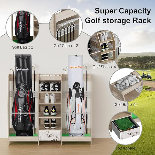 Golf Storage Garage Organizer