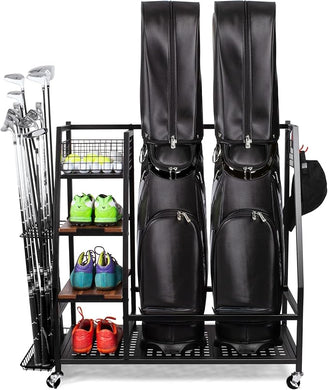 Golf Bag Organizer for Garage